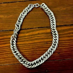 Silver chain-not real silver